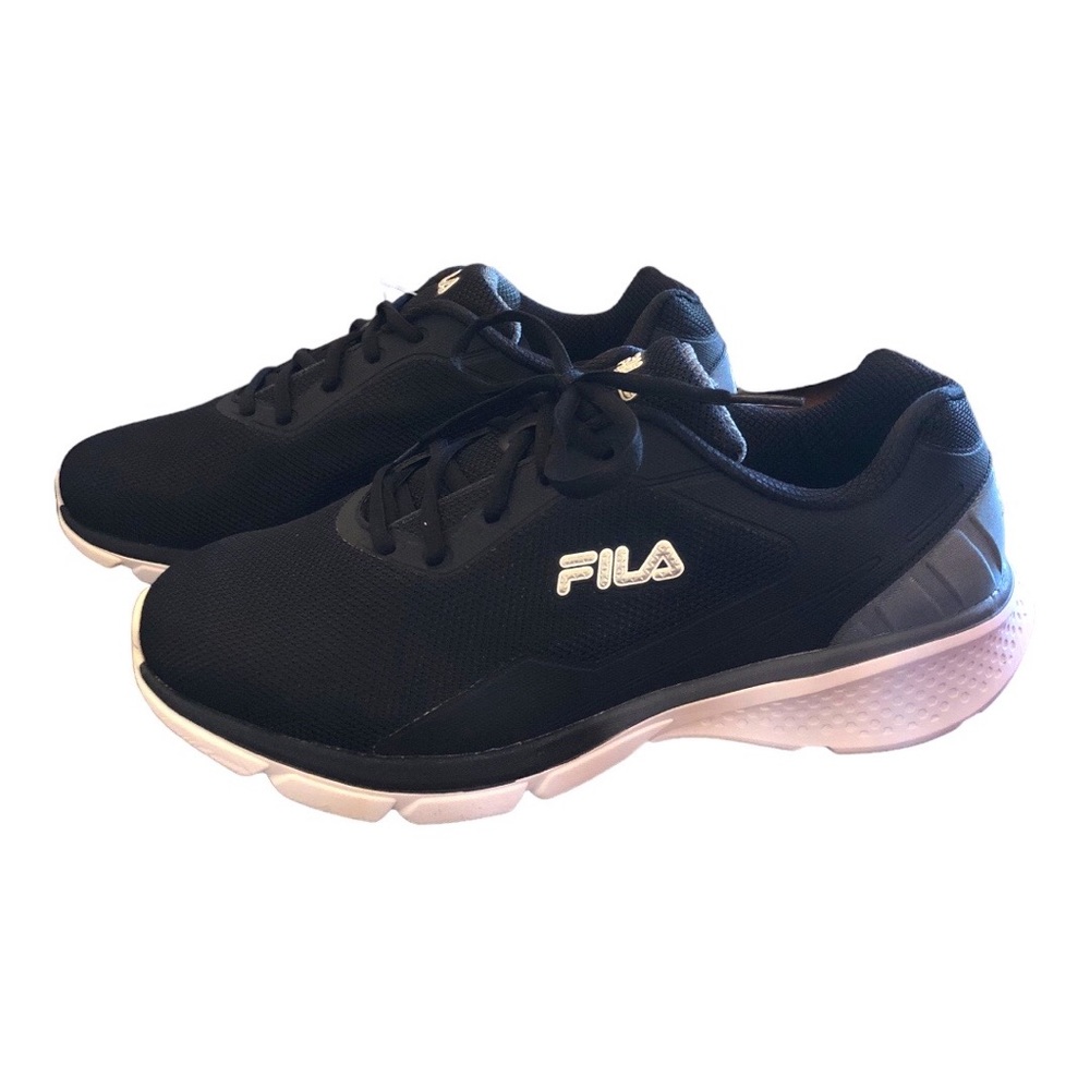 Fila Memory Primeforce 6 Men’s Running Shoes, 11W, Black & White - Picture 2 of 9